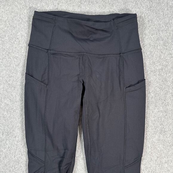 Lululemon Fast Free 7/8 Tight II *Non-Reflective Nulux 25" Black Womens 4 W5BXQS - Picture 2 of 11